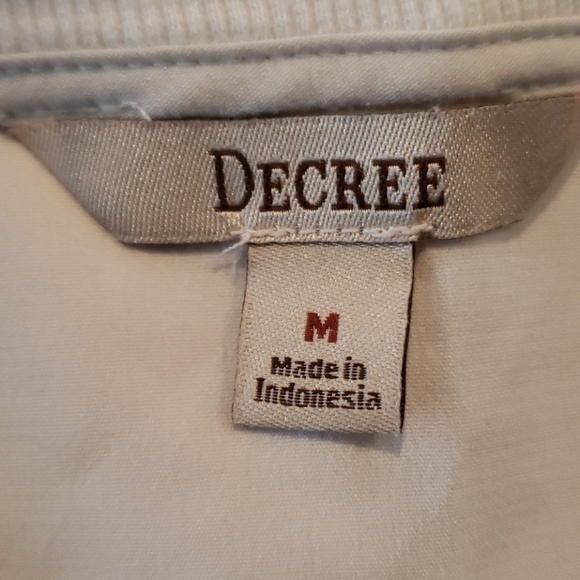 Women's Decree Blouse White Size Medium - Picture 3 of 4